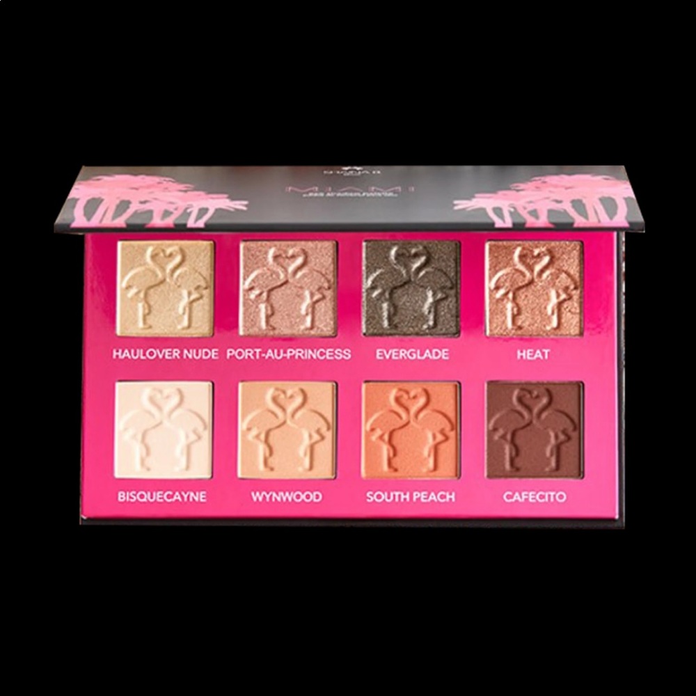 Shaina B Miami Palette with 8 Miami inspired shades!